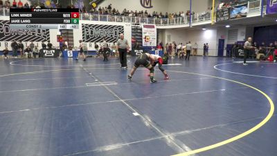 133 lbs Consy 2 - Link Miner, Waynesburg vs Jake Lang, Penn Trafford