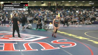 106 lbs Consi Of 16 #1 - Alexa Thomas, WI vs Sophia Gonzalez, GA