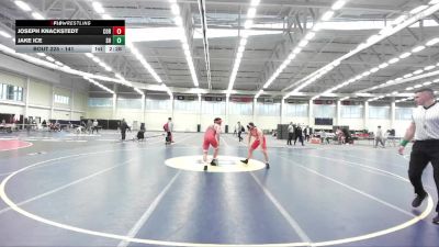 141 lbs Round 4 - Joseph Knackstedt, Cornell vs Jake Ice, Sacred Heart