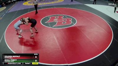 Cons. Round 2 - Zoleigh Reffalt, Bayard Girls vs Emma Finecy, Lakeview Girls