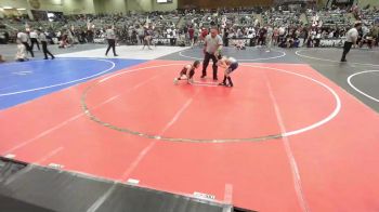 69 lbs Consi Of 16 #2 - Wyatt Jordan, Ravage WC vs Braden Farrow, Carson Bulldogs