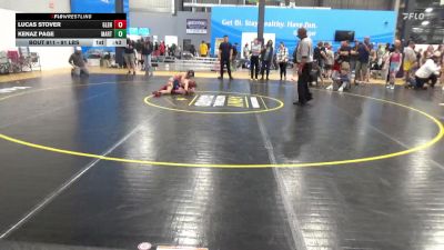 91 lbs Consolation - Lucas Stover, Glen Rock vs Kenaz Page, Martinsburg