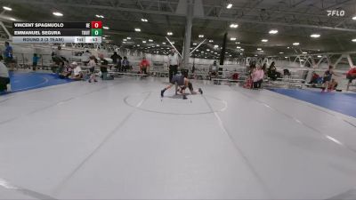 105 lbs Round 3 (3 Team) - Emmanuel Segura, The Outsiders vs Vincent Spagnuolo, Brawler Elite