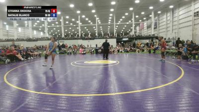 170 lbs Ciyanna Okocha, Pennsylvania Blue vs Natalie Blanco, California Gold