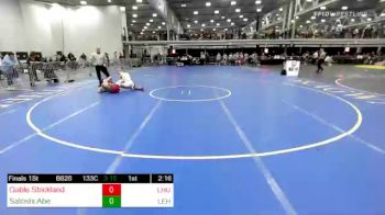 133 lbs Rr Rnd 1 - Gable Strickland, Lhu vs Satoshi Abe, Leh