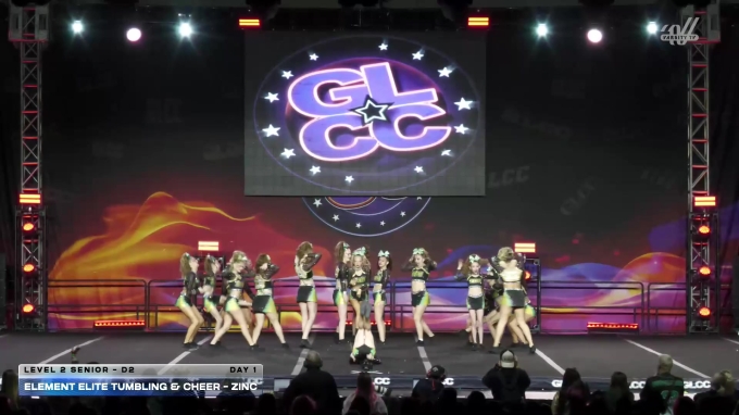 Element Elite Tumbling & Cheer - Zinc [2026 L2 Senior - D2 Day 1] 2026 ...