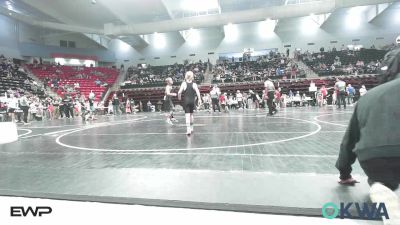 73 lbs Quarterfinal - Trace Smallwood, Dark Cloud Wrestling Club vs Henry Cole, Lincoln Christian