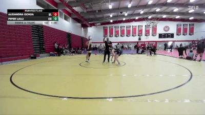 160 lbs Semis (4 Team) - Piper Lalli, Cuesta College vs Alejandra Ochoa, San Joaquin Delta College