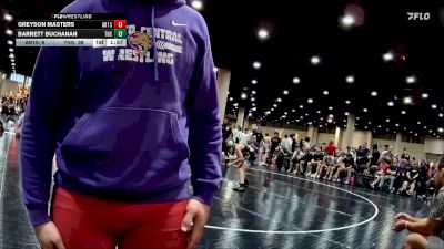 113 lbs Round 2 (6 Team) - Greyson Masters, AR- 15 vs Barrett Buchanan, Team North Sip