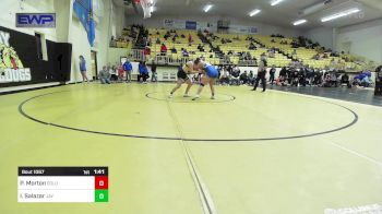 155 lbs Rr Rnd 1 - Piper Morton, Oologah vs Iliana Salazar, Jay High School 2024