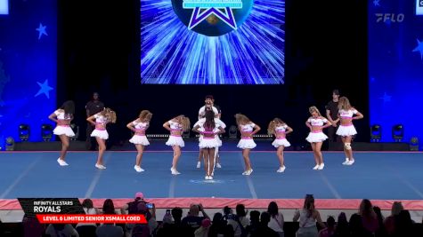 Infinity Allstars - Royals [2025 L6 Limited Senior XSmall Coed Semis] 2025 The Cheerleading Worlds