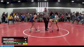 90 lbs Placement Matches (8 Team) - Westin Ingham, LaCrosse Area Wrestlers(WI) vs Grady Lambdin, Junior Terps Xpress (MY)