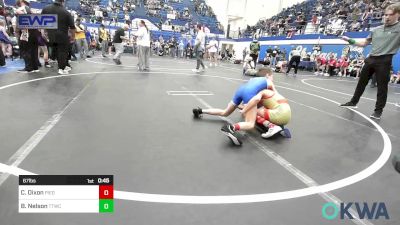 67 lbs Consi Of 4 - Caleb Dixon, Piedmont vs Brecham Nelson, Team Tulsa Wrestling Club