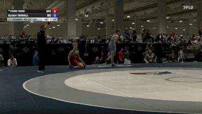 79 kg Champ. Rd Of 128 - Cody Kirk, CLT Regional Training Center vs Elijah Terrell, Ranger Wrestling Club