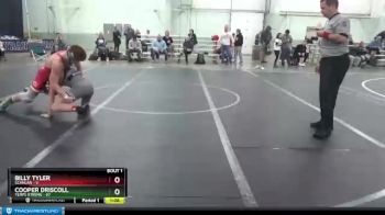 140 lbs Finals (2 Team) - Billy Tyler, Scanlan vs Cooper Driscoll, Terps Xtreme