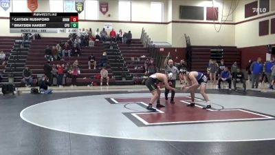 165 lbs Cons. Semi - Cayden Rushford, Anamosa vs Brayden Hakert, Center Point-Urbana