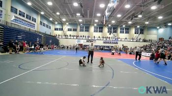 61 lbs Quarterfinal - Freddie Beller, Fayetteville Youth Wrestling Club vs Zachary Frank, Bentonville Wrestling Club