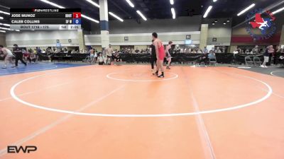 175 lbs Round Of 32 - Jose Munoz, Southern Style Wrestling Club vs Caleb Collins, 3F Wrestling