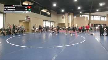 157 lbs Round 1 (6 Team) - Talan McNutt, Team Rich Habits Black vs Hayden Clark, North DeSoto Blue