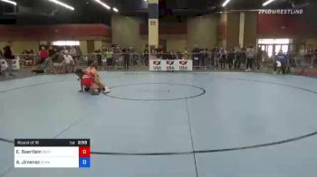 50 kg Round Of 16 - Emma Baertlein, Southern Oregon Regional Training Center vs Audrey Jimenez, Sunkist Kids Wrestling Club