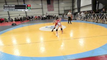 75 lbs Round Of 32 - Noah Kalebek, NJ vs Lucas Kohler, NC