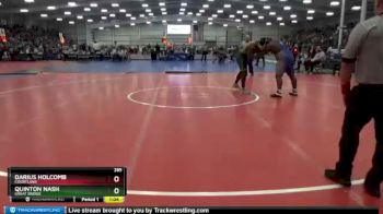 285 lbs Champ. Round 1 - Quinton Nash, Great Bridge vs Darius Holcomb, Courtland