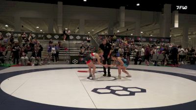 50 kg Cons. Sub-quarters - Brianna Vollendroff, Nebraska Panhandle Wrestling Club vs Rianne Murphy, Iowa Women's Wrestling Club/ Titan Mercury Wrestling Club
