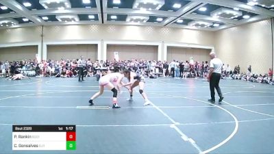 116 lbs Round Of 64 - Prestin Rankin, Scotsmen WC vs Chanel Gonsalves, Elite WC Hawaii