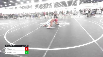 138 lbs Consi Of 32 #2 - Theodore Wilson, Vegas Sport WC vs Lochlan Wittwer, Shootbox