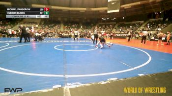 73 lbs Consi Of 32 #2 - Michael Fangerow, Lincolnway Wrestling Club vs Hudson Burns, Sebolt Wrestling Academy