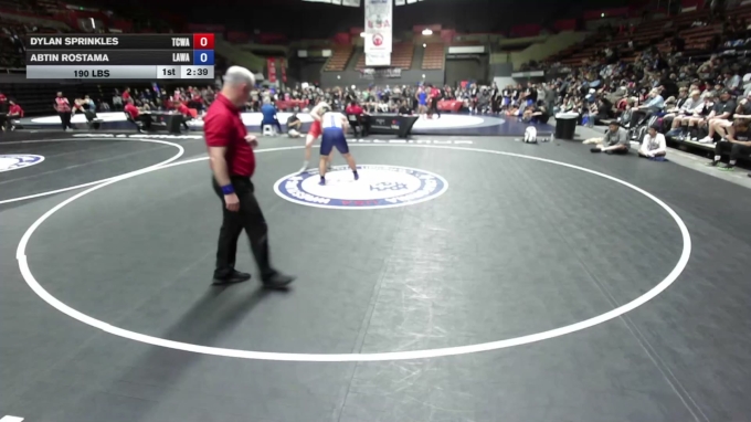 190 lbs Dylan Sprinkles, TCWA - Tri-Counties Wrestling Association vs ...