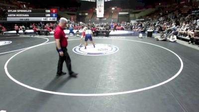 190 lbs Dylan Sprinkles, TCWA - Tri-Counties Wrestling Association vs Abtin Rostama, LAWA - Los Angles Wrestling Association