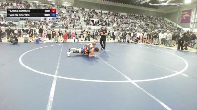 74 lbs Semis - Lance Somers, CNWC Concede Nothing Wrestling Club vs Allen Nguyen, Wrestling Rhinos Wrestling Club