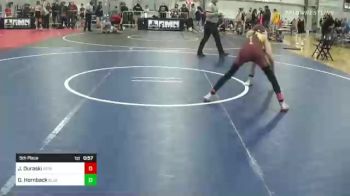 88 lbs 5th Place - Jack Duraski, Batavia vs Devan Hornback, Blue Line