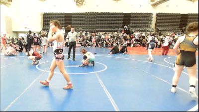 122 lbs Rr Rnd 3 - Madeleine Sousa, NewWhale Teel - Girls vs Hadley Heaster, MGW Black Widows - Girls