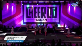 Cheer Invasion All Stars - Snipers [2025 L3.2 Senior - PREP - D2 Day 1] 2025 CANAM Grand Nationals