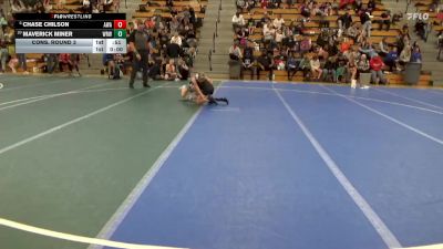 75 lbs Cons. Round 3 - Chase Chilson, Askren Wrestling Academy vs Maverick Miner, Westfield Razorbacks Wrestling