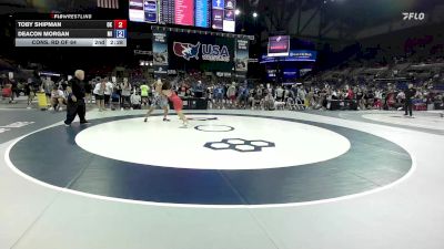 144 lbs Cons. Rd Of 64 - Kieran Akerson, NE vs Brant Laughlin, MO