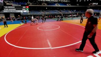 6A 145 lbs Cons. Round 2 - Mia Medrano, Katy Cinco Ranch vs Ayden Quinones, El Paso Pebble Hills