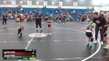 50 lbs Round 1 - Chase Hood, Summerville Takedown Club vs Austin Ross, C2X