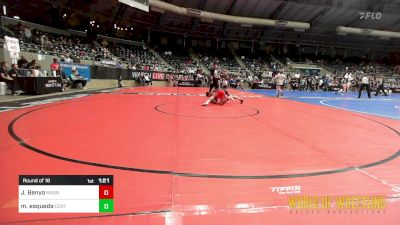 95 lbs Round Of 16 - Jake Benyo, Mat Assassins vs Matthew Esqueda, OCRTC