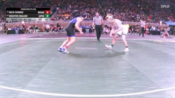 D1-126 lbs Cons. Round 1 - Nick Gomez, Royal Oak vs Weston Millen, Lapeer