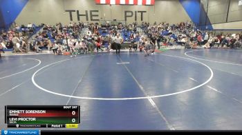 64 lbs Quarterfinal - Levi Proctor, Delta vs Emmett Sorenson, Ravage