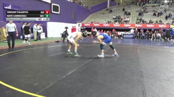 157 lbs Placement (4 Team) - Vincent Faldetta, Johnson & Wales (RI) vs Nate Camiscioli, Castleton