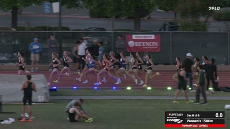 Women's 1500m, Finals 8