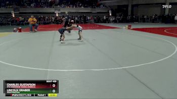 75 lbs Quarterfinal - Lincoln Graber, Worthington vs Charles Gustafson, NYA (Norwood Young America)