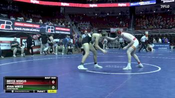 1A-190 lbs Cons. Round 3 - Ryan Wirtz, Emmetsburg vs Bryce Wiskus, Kuemper Catholic