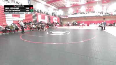 150 lbs Champ. Round 1 - Diego Hernandez, Sunnyside vs Scout Stevenson, Royal