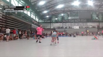 99-109 lbs 5th Place Match - Kendra Ege, Alber Athletics vs Leena Cavender, Jacksonville Highschool