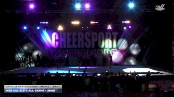 Nor Cal Elite All Stars - Zeus [2026 L5 Senior Coed - Small Day 1] 2026 CHEERSPORT National All Star Cheerleading Championship